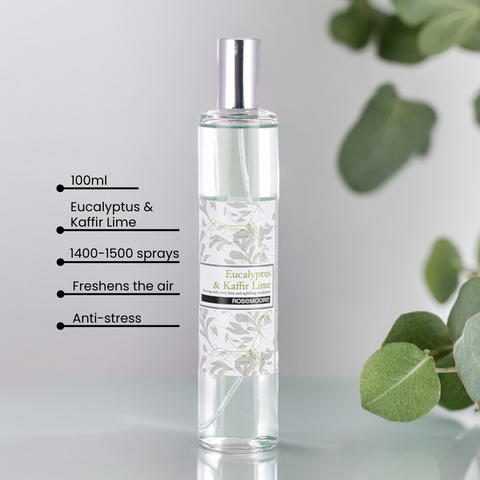 Rosemoore Eucalyptus & Kaffir Lime Scented Home/ Room Spray 100ml