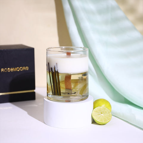 Rosemoore Lemongrass Scented Gel Candle